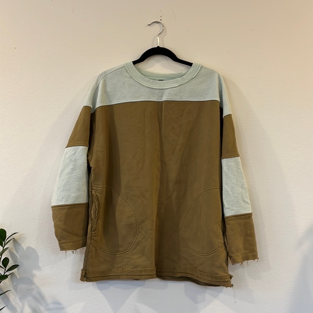 Free People Oversized Sweatshirt